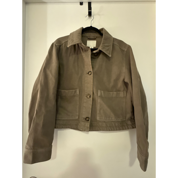 H&M Denim Jacket in Green - Picture 2 of 4